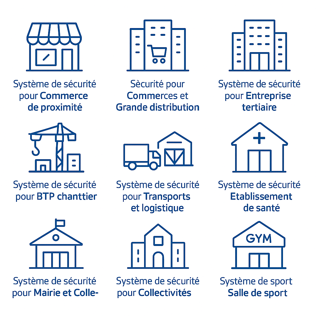Secteurs d'activités Paris et Ile de France